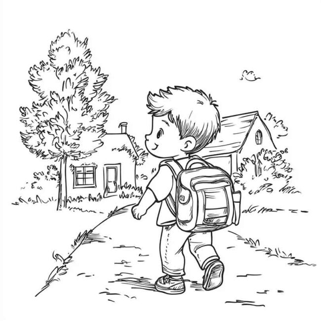 desenho de crianca indo para escola 18 desenho de crianca indo para escola 18