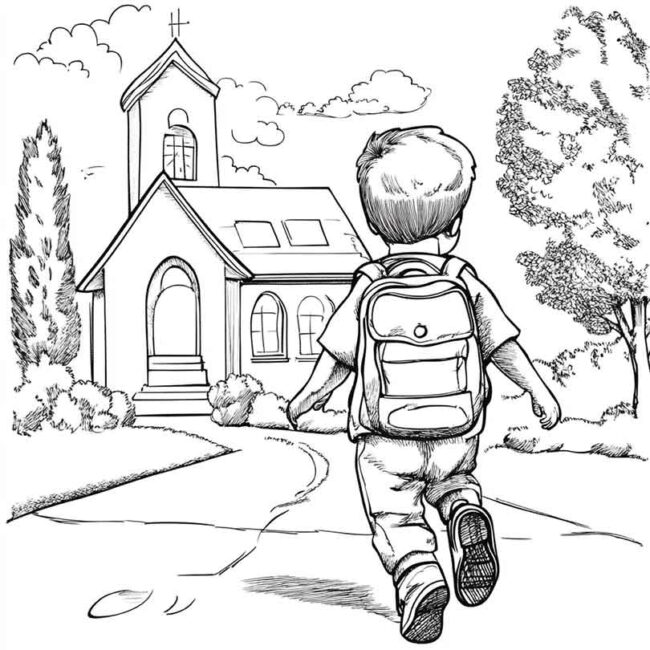 desenho de crianca indo para escola 43 desenho de crianca indo para escola 43