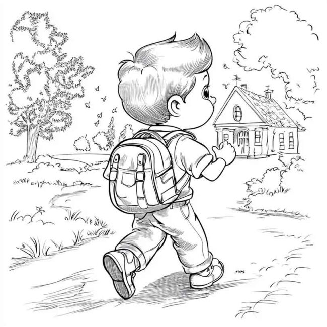 desenho de crianca indo para escola 42 desenho de crianca indo para escola 42