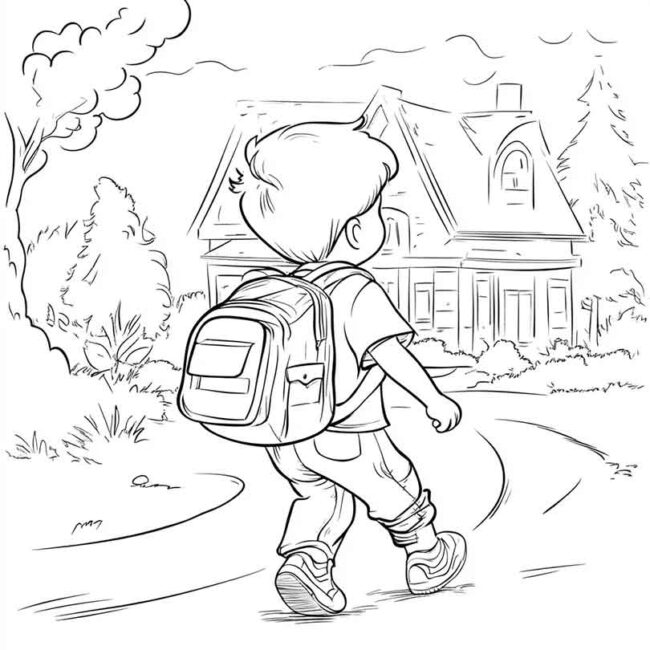 desenho de crianca indo para escola 16 desenho de crianca indo para escola 16