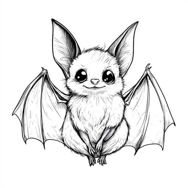morceguinho fofo para colorir 36 morceguinho fofo para colorir 36