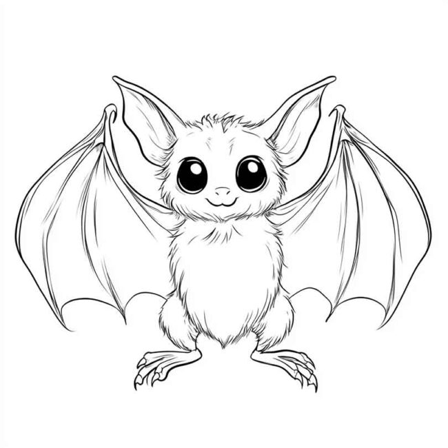 morceguinho fofo para colorir 25 morceguinho fofo para colorir 25