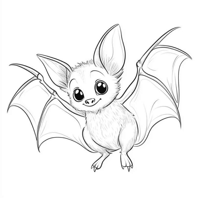 morceguinho fofo para colorir 19 morceguinho fofo para colorir 19