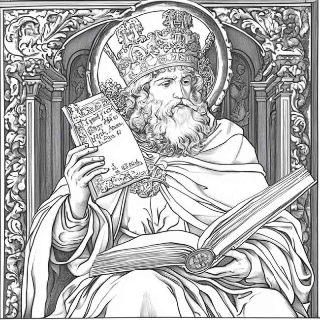 santo agostinho para colorir png 33