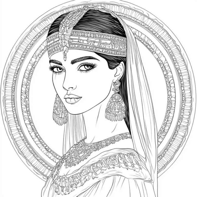 desenhos de Cleopatra para colorir png 9 desenhos de Cleopatra para colorir png 9