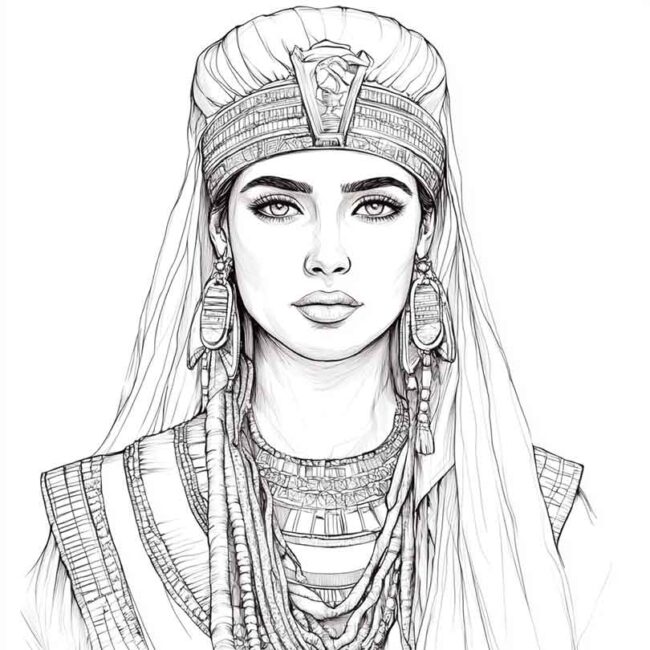 desenhos de Cleopatra para colorir png 39 desenhos de Cleopatra para colorir png 39