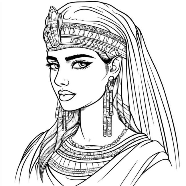 desenhos de Cleopatra para colorir png 36 desenhos de Cleopatra para colorir png 36