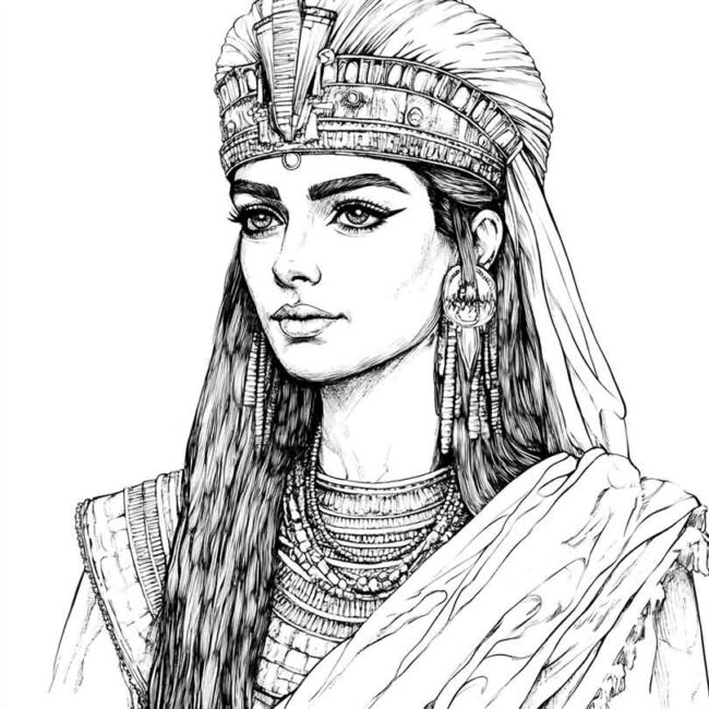desenhos de Cleopatra para colorir png 38 desenhos de Cleopatra para colorir png 38