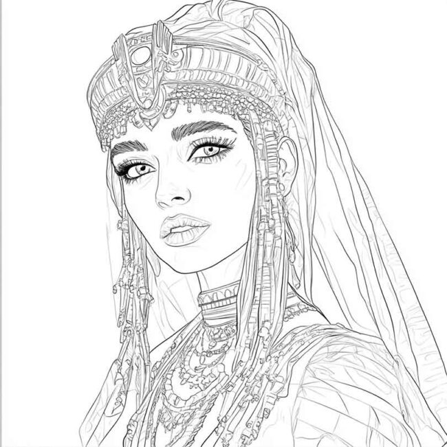 desenhos de Cleopatra para colorir png 28 desenhos de Cleopatra para colorir png 28