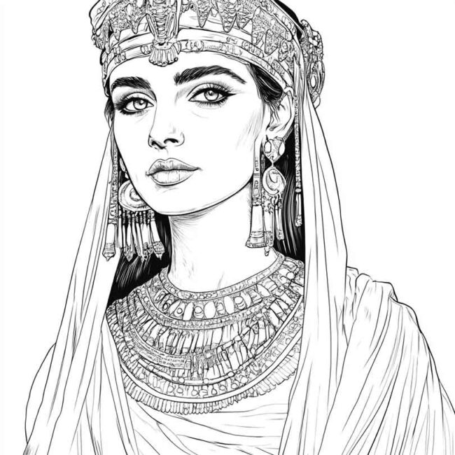 desenhos de Cleopatra para colorir png 32 desenhos de Cleopatra para colorir png 32