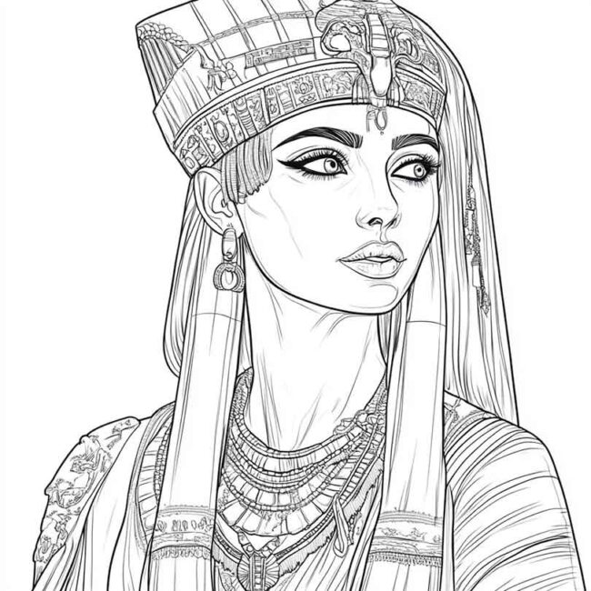 desenhos de Cleopatra para colorir png 24 desenhos de Cleopatra para colorir png 24