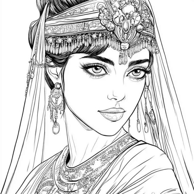 desenhos de Cleopatra para colorir png 14 desenhos de Cleopatra para colorir png 14