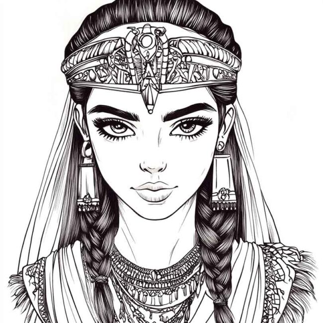 desenhos de Cleopatra para colorir png 16 desenhos de Cleopatra para colorir png 16