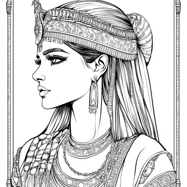 desenhos de Cleopatra para colorir png 13 desenhos de Cleopatra para colorir png 13