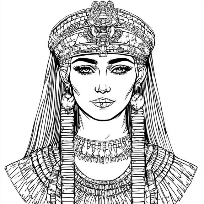 desenhos de Cleopatra para colorir png 26 desenhos de Cleopatra para colorir png 26