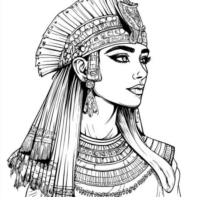 desenhos de Cleopatra para colorir png 33 desenhos de Cleopatra para colorir png 33