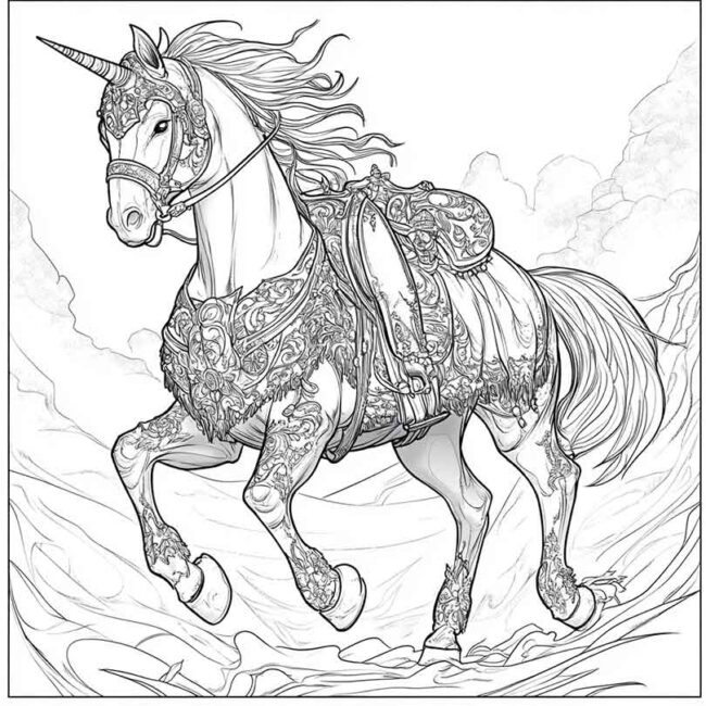 centauro para colorir 10