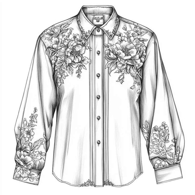 blusa para colorir png 11