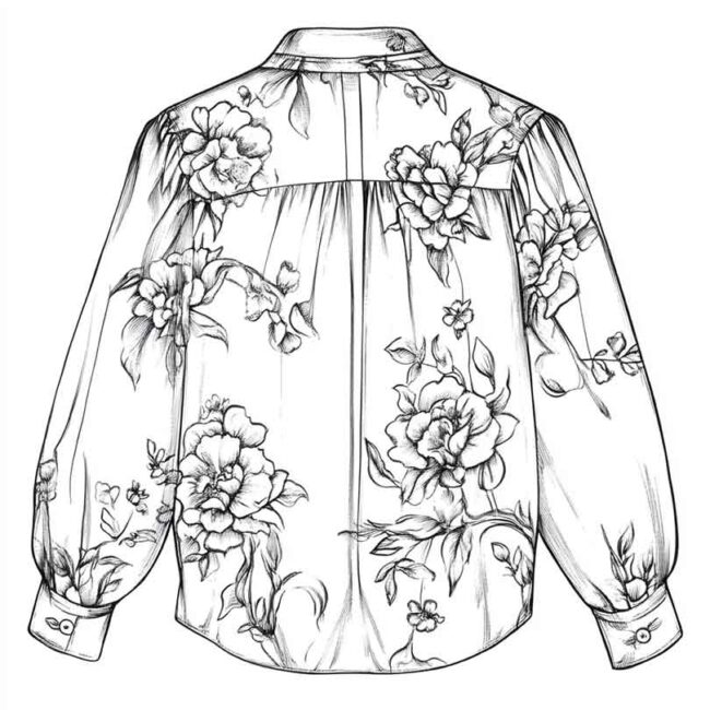 blusa para colorir png 24