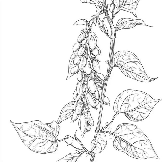 soja para colorir 7