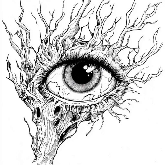olho de fantasma para colorir 23 olho de fantasma para colorir 23