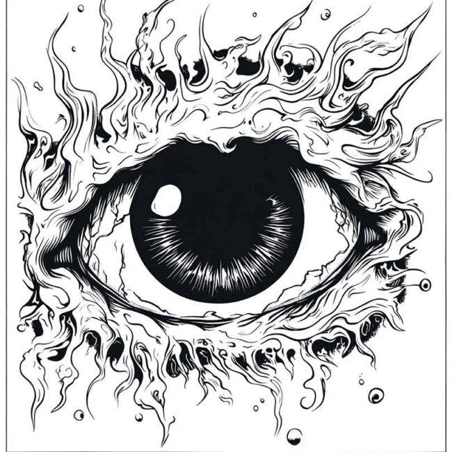 olho de fantasma para colorir 16 olho de fantasma para colorir 16