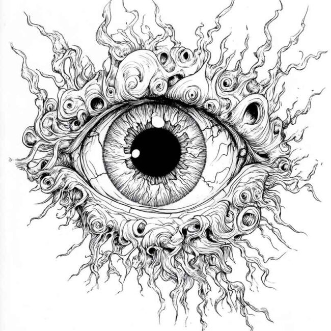 olho de fantasma para colorir 22 olho de fantasma para colorir 22