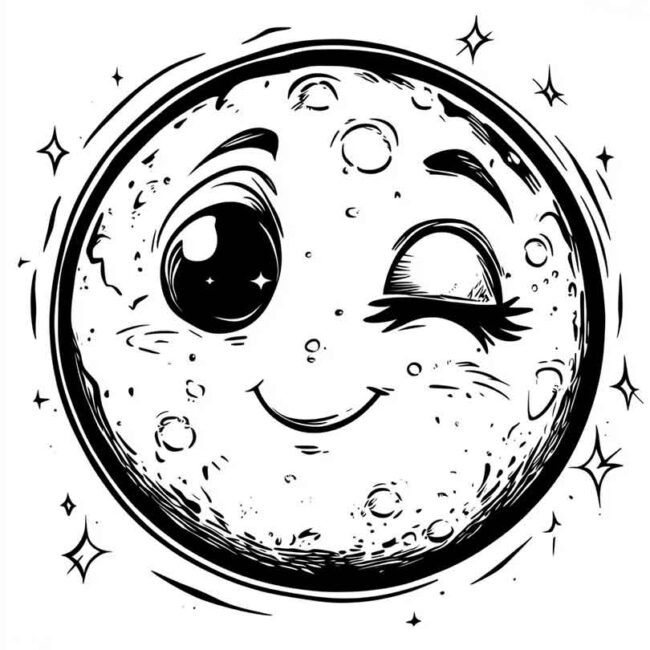 emoji de lua cheia 24