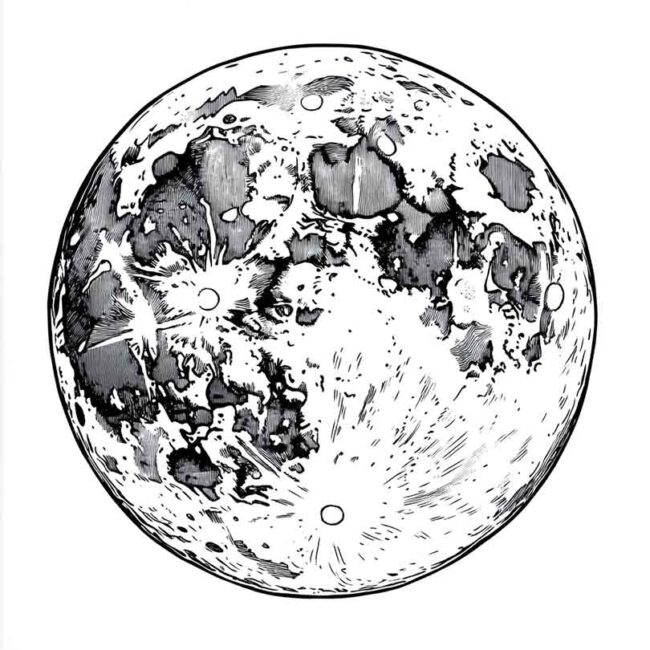 emoji de lua cheia 4