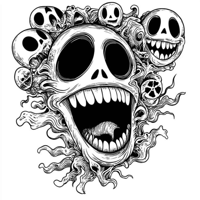 emoji de fantasma para colorir png 14