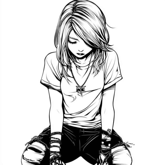 roupas emo para colorir 43