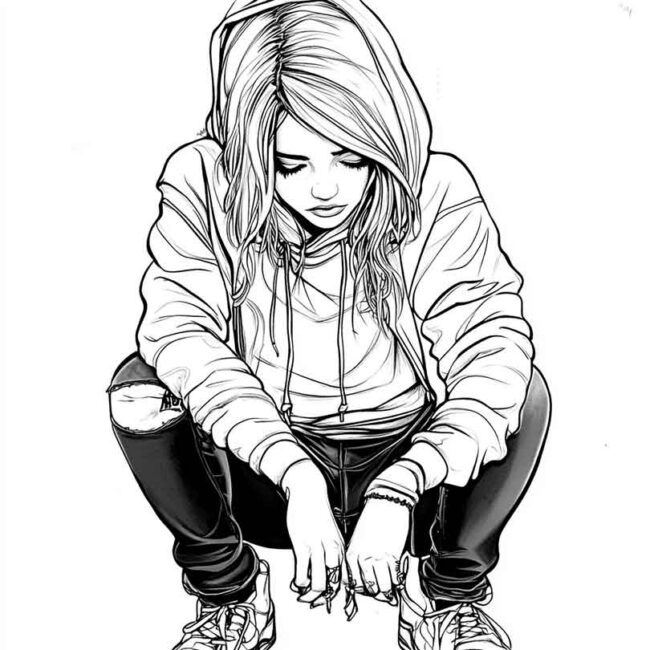 roupas emo para colorir 32