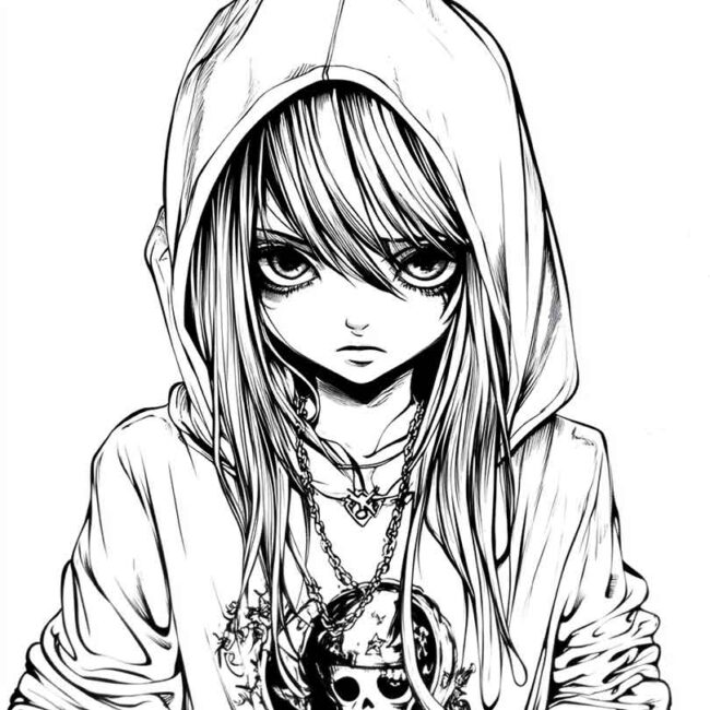 roupas emo para colorir 23