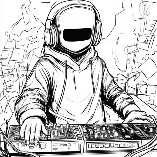 dj marshmello para colorir 6 dj marshmello para colorir 6