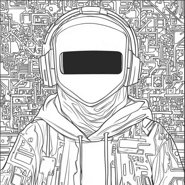 dj marshmello para colorir 4 dj marshmello para colorir 4