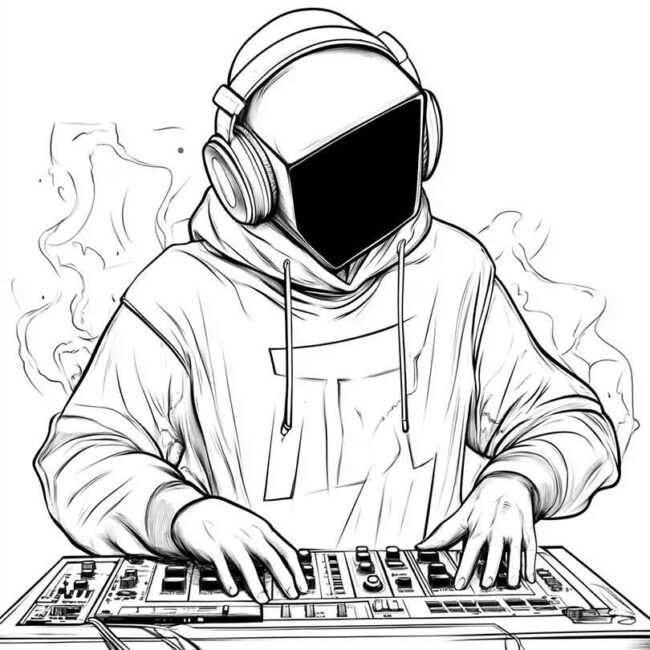 dj marshmello para colorir 16 dj marshmello para colorir 16