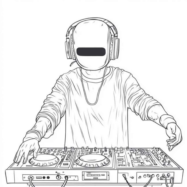 dj marshmello para colorir 28 dj marshmello para colorir 28
