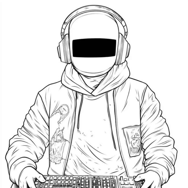 dj marshmello para colorir 27 dj marshmello para colorir 27