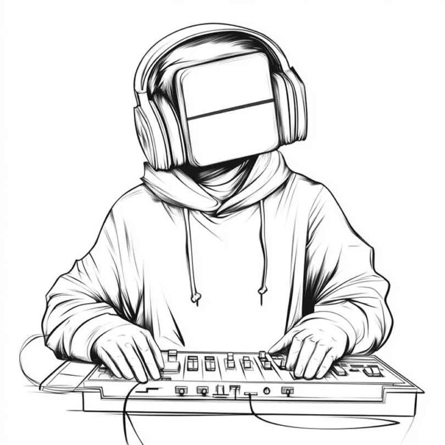 dj marshmello para colorir 29 dj marshmello para colorir 29