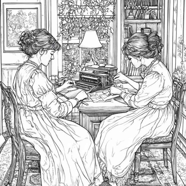 mulheres trabalhando para colorir 4 mulheres trabalhando para colorir 4