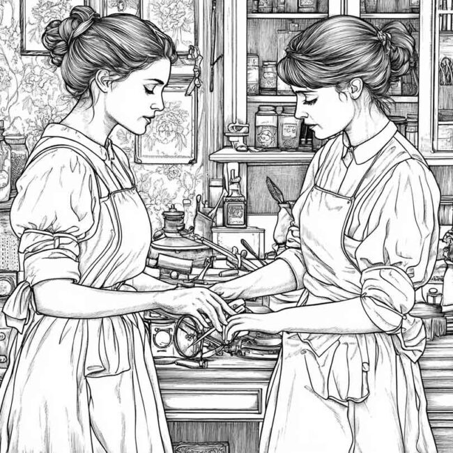 mulheres trabalhando para colorir 24 mulheres trabalhando para colorir 24