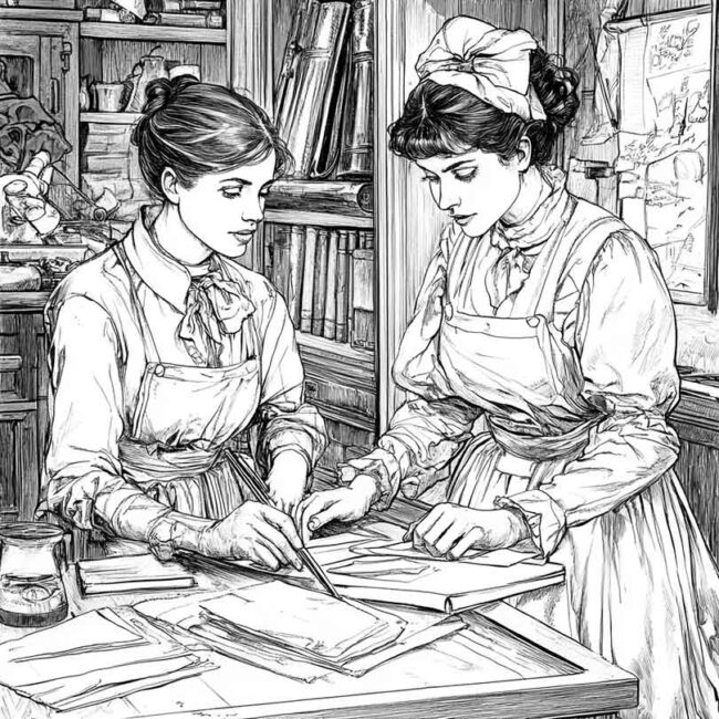 mulheres trabalhando para colorir 3 mulheres trabalhando para colorir 3