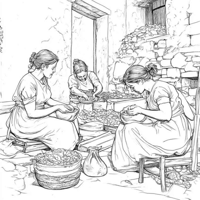 mulheres trabalhando para colorir 1 mulheres trabalhando para colorir 1