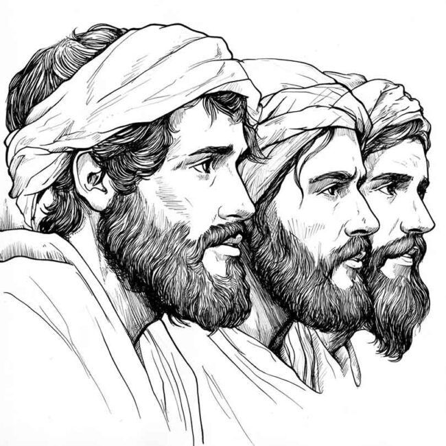 discipulos de jesus para colorir png 37