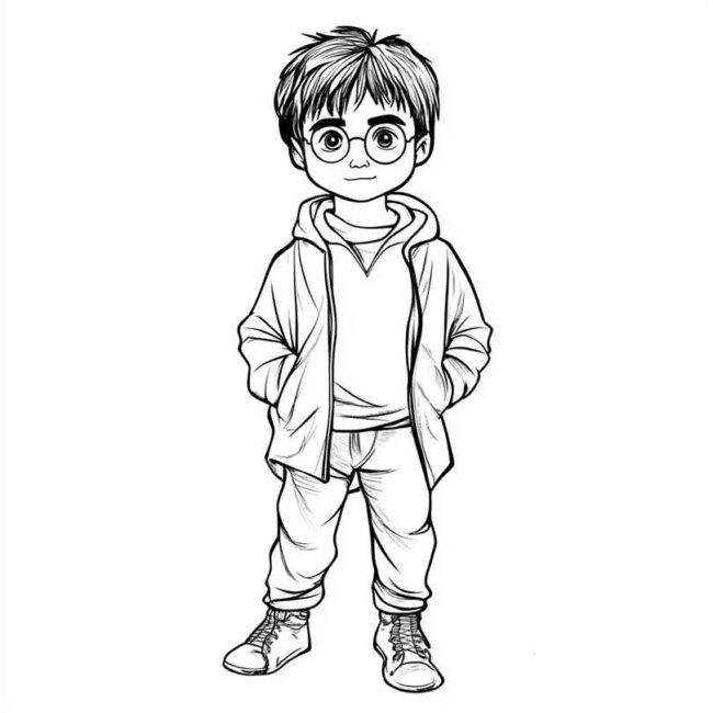 Roupa de Bebe do Harry Potter para colorir 43 Roupa de Bebe do Harry Potter para colorir 43
