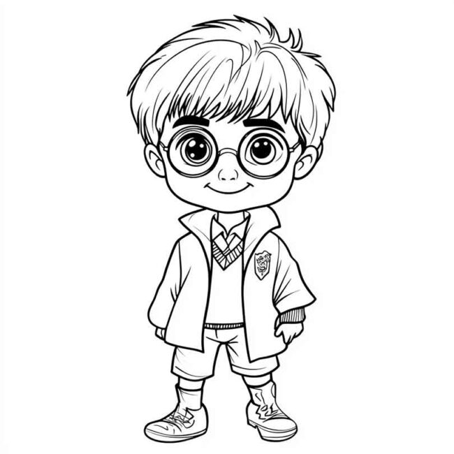 Roupa de Bebe do Harry Potter para colorir 41 Roupa de Bebe do Harry Potter para colorir 41