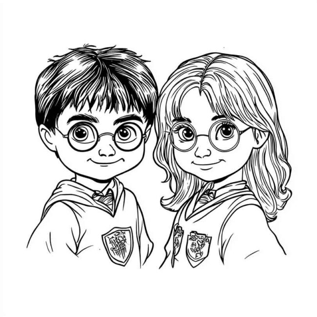 Roupa de Bebe do Harry Potter para colorir 3 Roupa de Bebe do Harry Potter para colorir 3