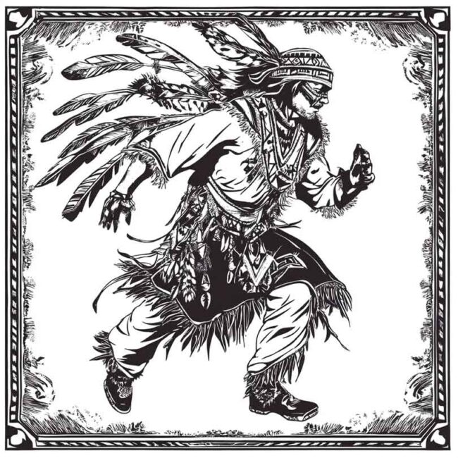 danca indigena para colorir png 20