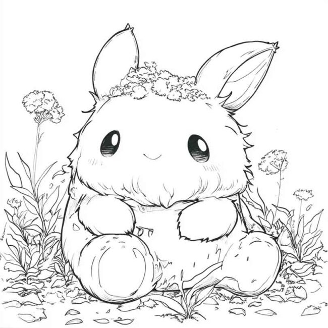 Pompompurin para colorir 8 Pompompurin para colorir 8