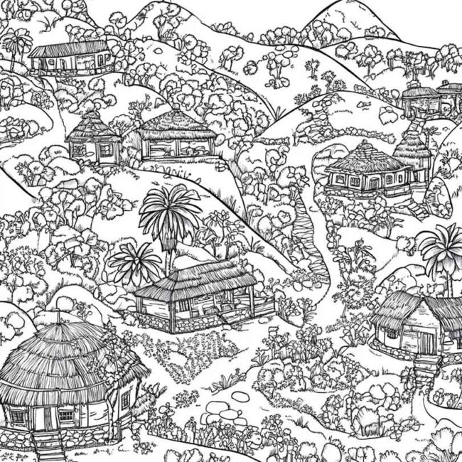 quilombo para imprimir e colorir png 17
